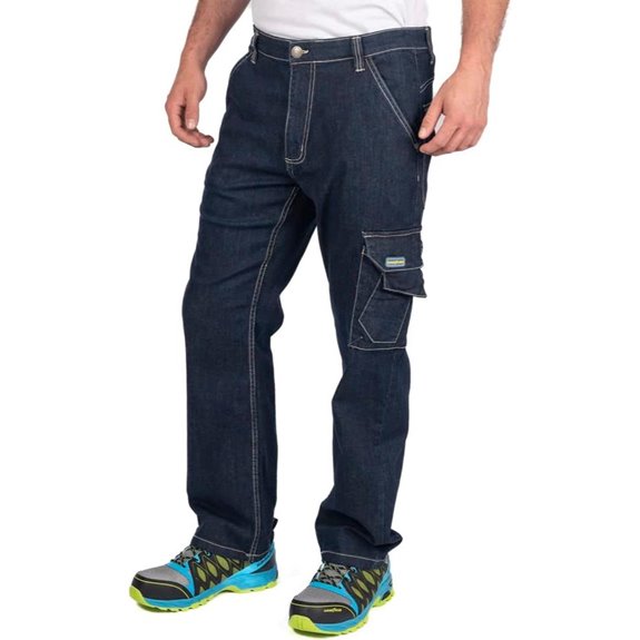 Goodyear Workwear Herren Carpenter Mehrfach-Tasche Stretch Jeans aus Denim Arbeitshose
