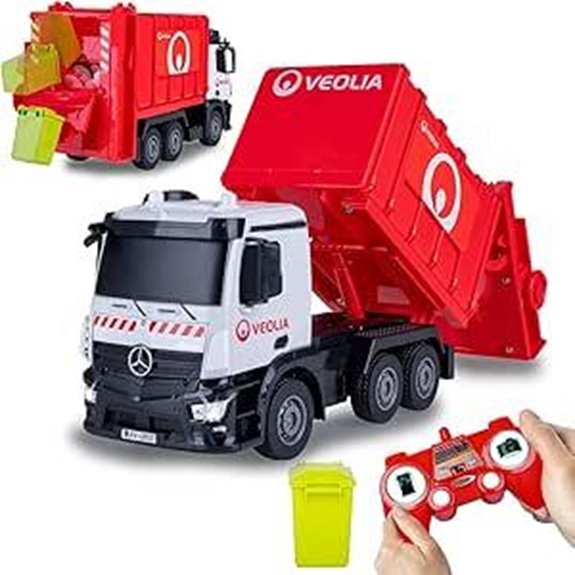 JAMARA Mercedes-Benz Abfalltruck RC-Spielzeug (1:26)