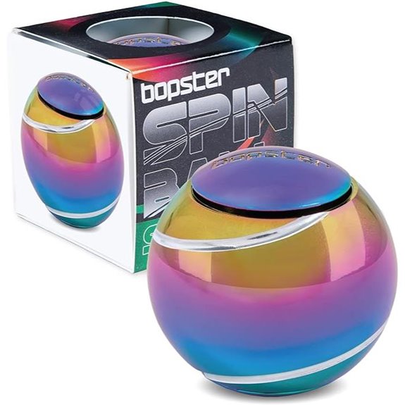 Bopster Metal Spin Ball Fidget Desk Toy