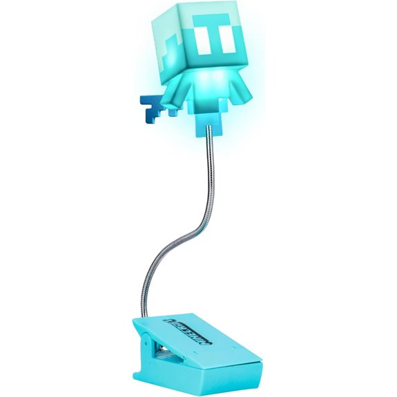 Minecraft Allay Clip-On Book Light with 3 Modes