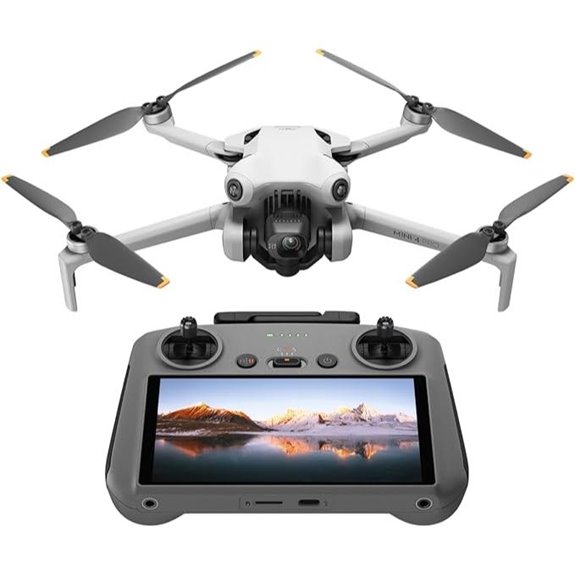 DJI Mini 4 Pro Drohne mit 4K-Kamera und Fernbedienung