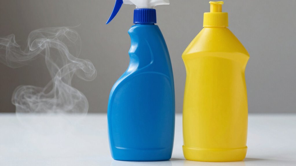 Das Mischen von Reinigungsmitteln ist gefährlich