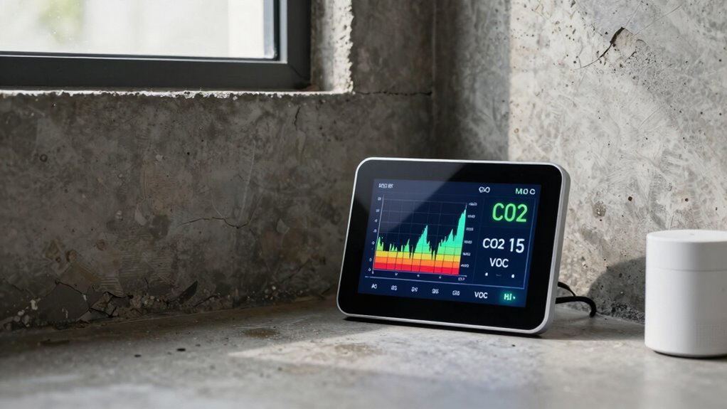 überwache die Luftqualität im Keller