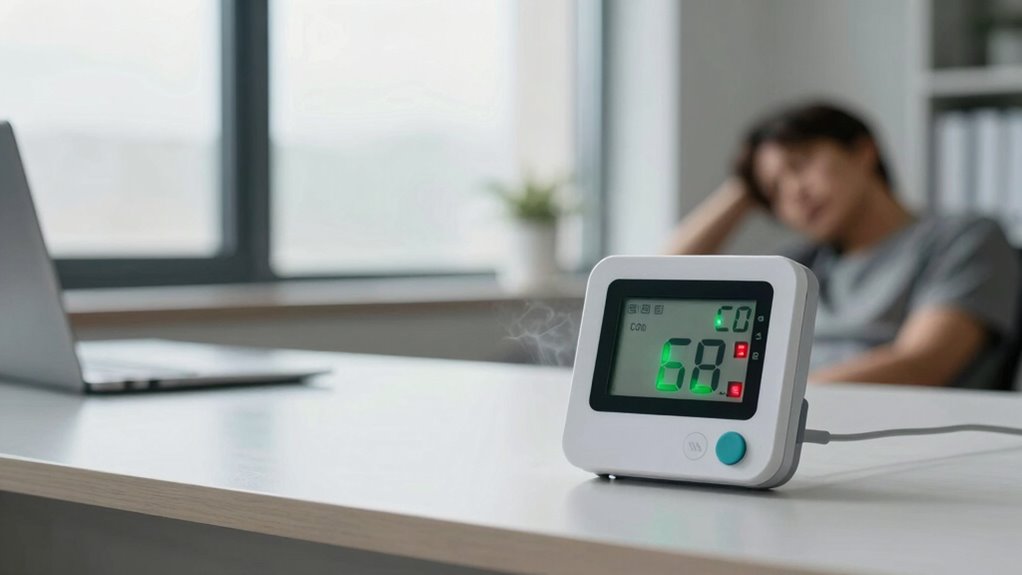 Überwache die Innenraum-CO2-Werte