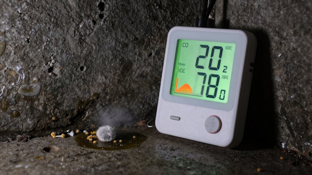 Überwachung der indoor VOC-Werte