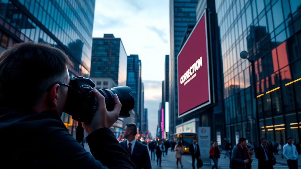 Überwachung öffentlicher Korrekturen Auswirkungen