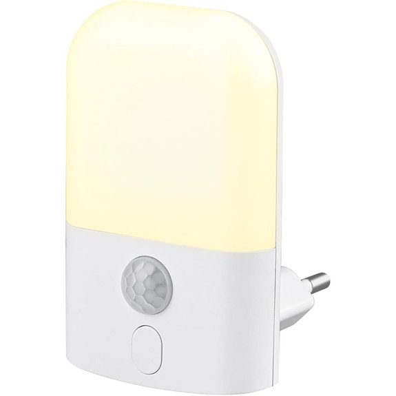 GRIFEMA Nachtlicht-Steckdose mit Bewegungssensor