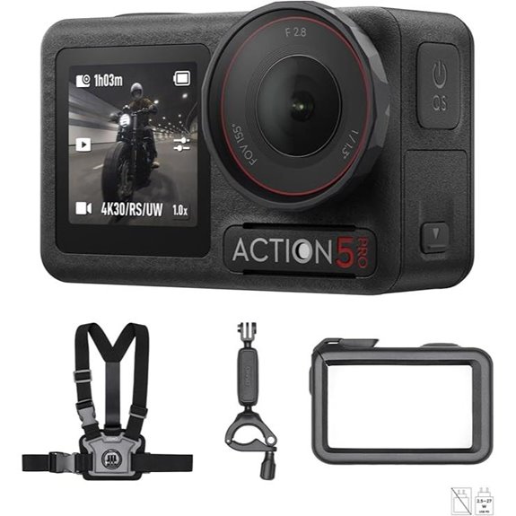 DJI Osmo Action 5 Pro Motorrad- & Fahrradkamera
