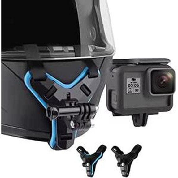 Motorradhelm-Montage für GoPro- und Action-Kameras