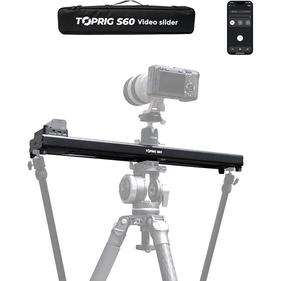 Toprig 60cm motorisierter Kameraschieber mit Bluetooth-Steuerung