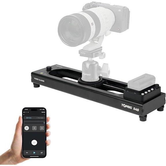 Accsoon 40 cm motorisierter Kamera-Schieber mit App-Steuerung