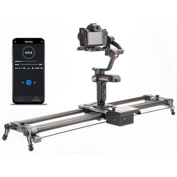 Motorisierte Kameraschiene mit Gimbal und Zeitraffer
