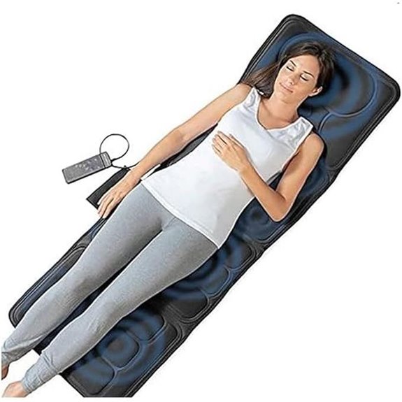 InnovaGoods Wärmekissen-Massage-Matratze mit mehreren Modi