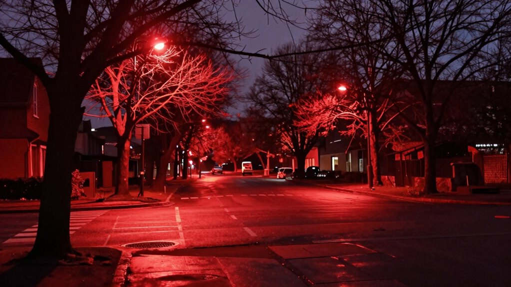 natürlich vs künstliche rote Lichter