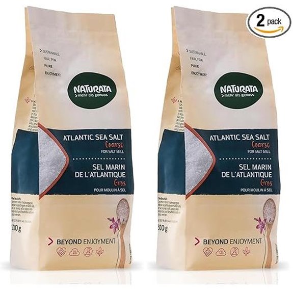 Naturata grobes Atlantiksalz (2er Pack)