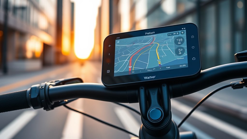navigation display battery connectivity