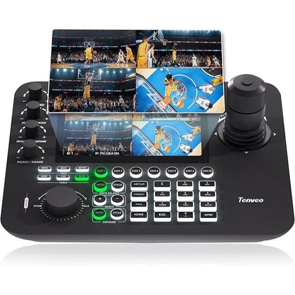 Tenveo NDI PTZ Kamera Joystick Controller