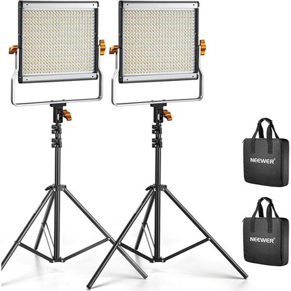 Neewer dimmbares LED-Video-Lichtkit mit Softbox