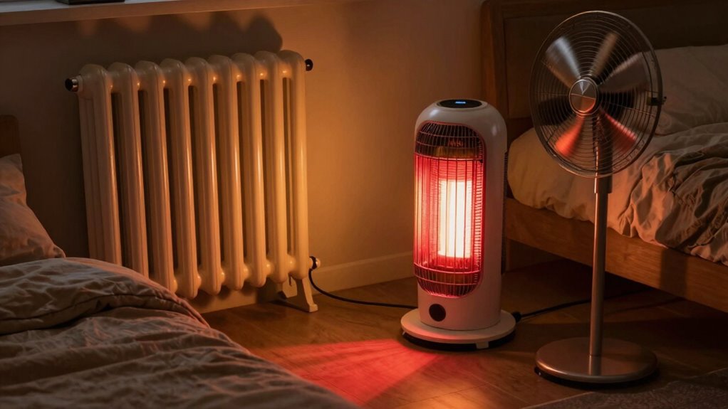 Nachtzeit-Heizkomfortoptionen
