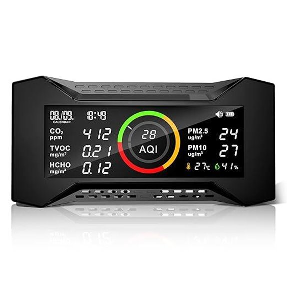 9-in-1 Innenluftqualitätsmessgerät mit NDIR-Sensor