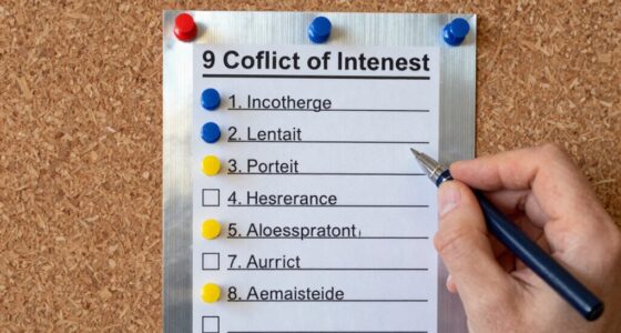 neun punkt konflikt-Checkliste