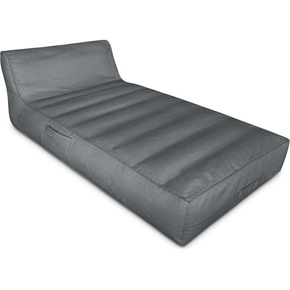 Normani Luftmatratze mit Kopfteil für Innen-/Außenbereich