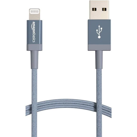 Amazon Basics Nylon Lightning-zu-USB-A-Kabel