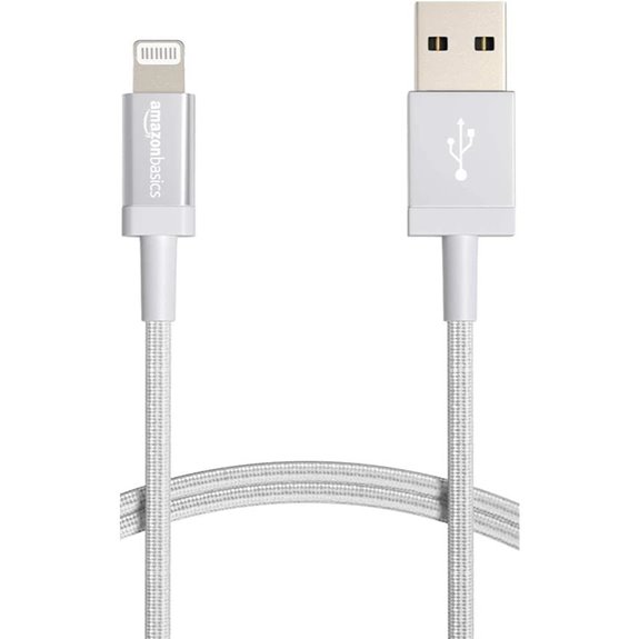 Amazon Basics Nylon Lightning-zu-USB-A-Kabel
