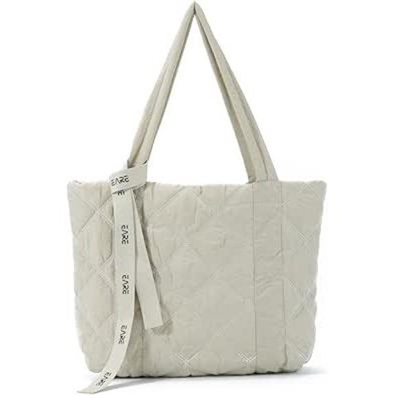 SUKUTU Nylon Quilted Damen-Schultertasche