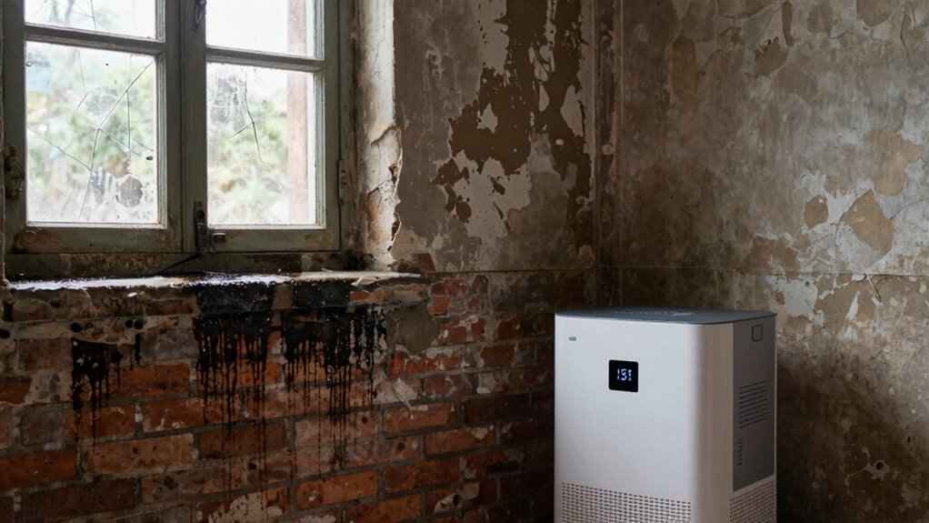 Feuchtigkeitsempfindlichkeit alter Gebäude