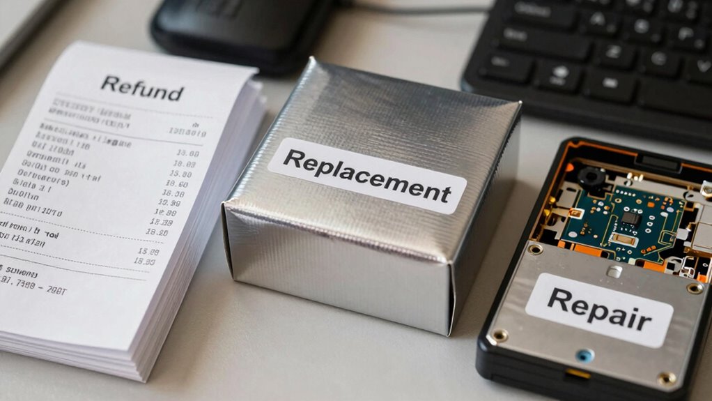 opt for replacement option