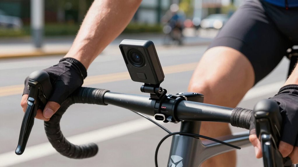 optimal bike camera positioning