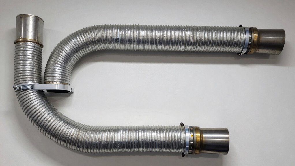 optimal exhaust hose routing