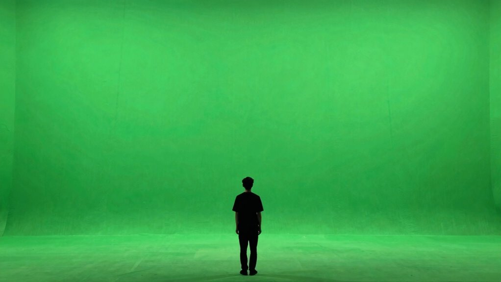 optimaler Greenscreen-Abstand