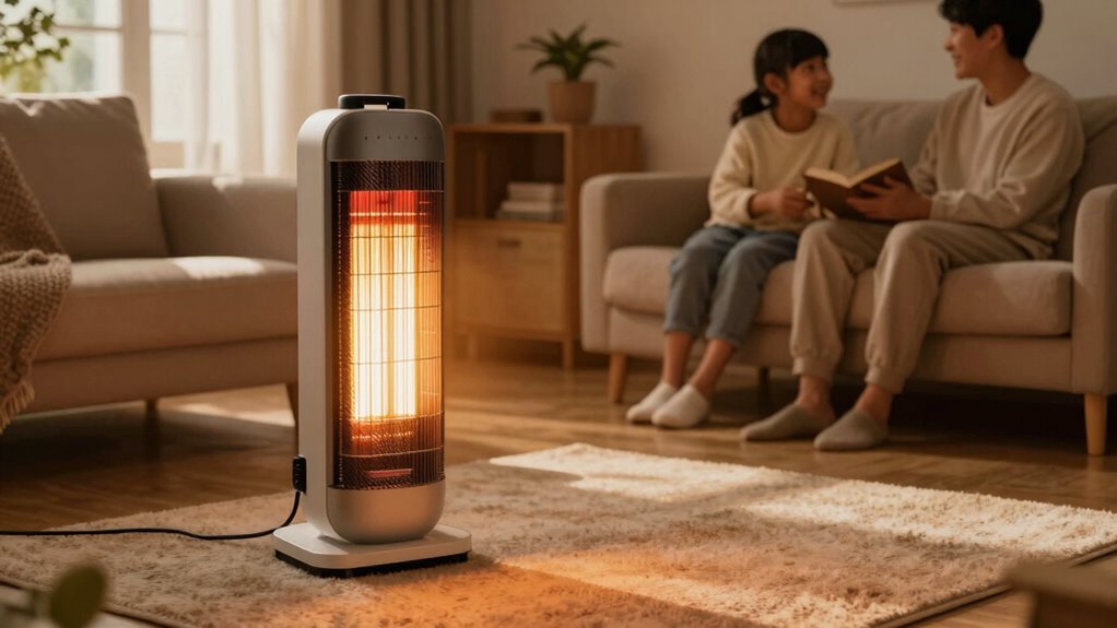 optimal heater placement and safety