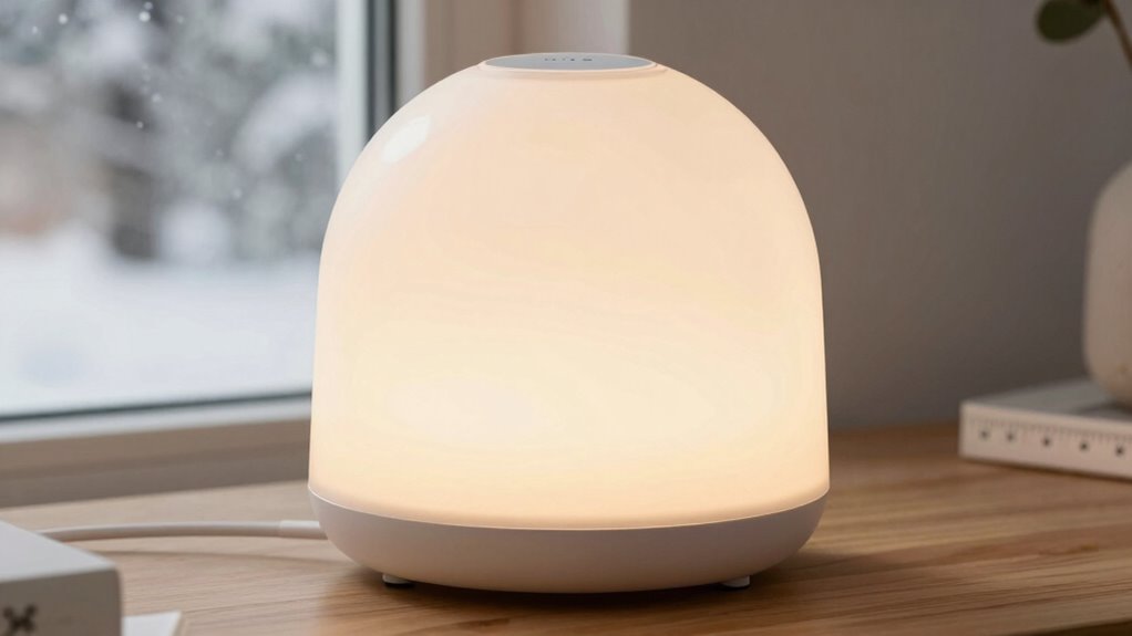 optimal light therapy brightness