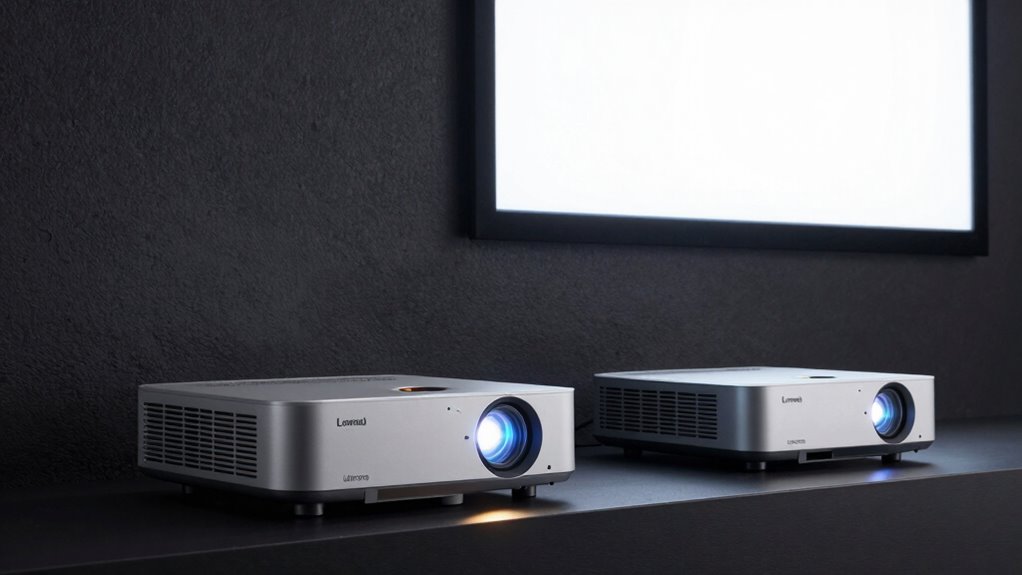 optimal projector placement guidelines