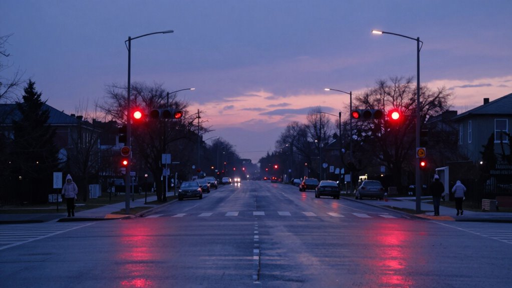 optimale Dämmerungsbeobachtungsbedingungen