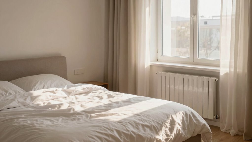 optimiere die Heizeffizienz im Schlafzimmer