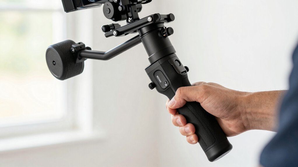 optimize handheld shooting ergonomics