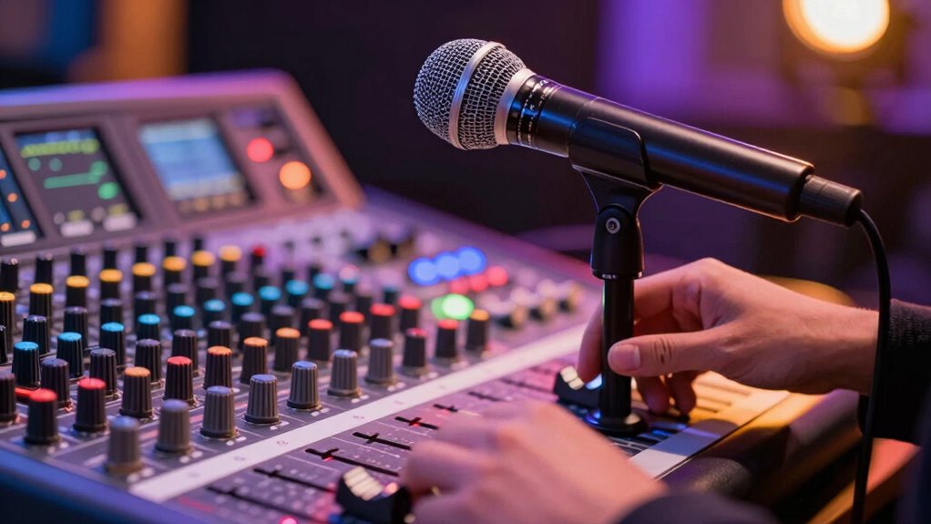 optimize microphone placement and barriers