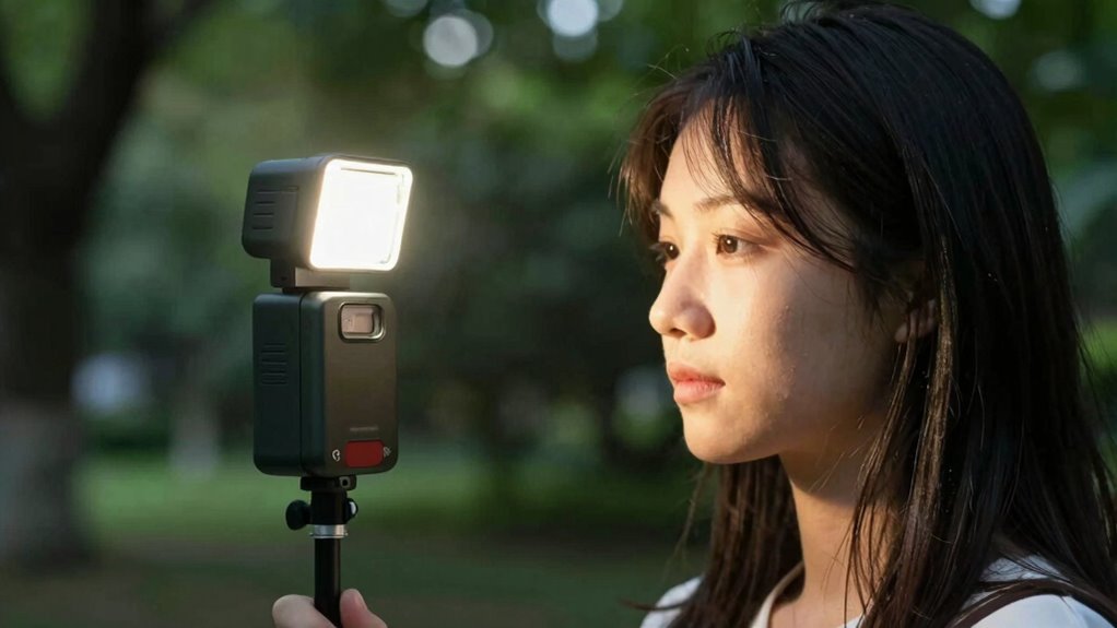 optimize portable lighting setup