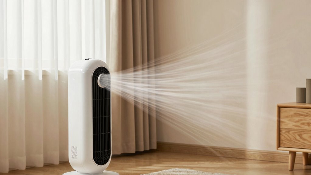 optimiere den Luftstrom in einem kleinen Raum