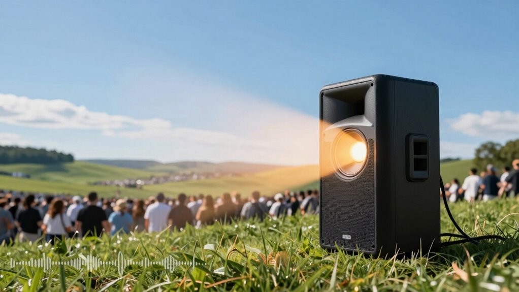 optimized speaker placement ensures clarity