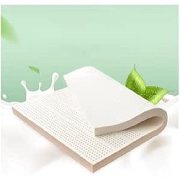 Organische Latexmatratze und Bezug 90x200cm