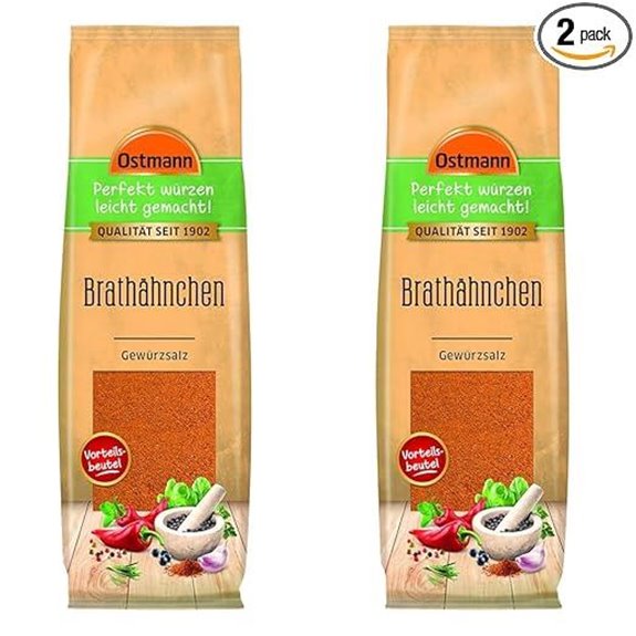 Ostmann Brathähnchen Gewürzsalz 125 g 807269 (Packung zu 2)