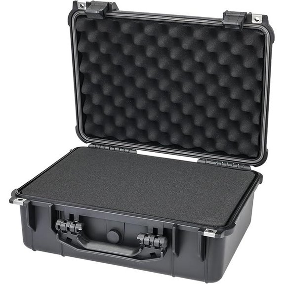HMF ODK100 Outdoor Photo Case with Grid Foam black Camera case