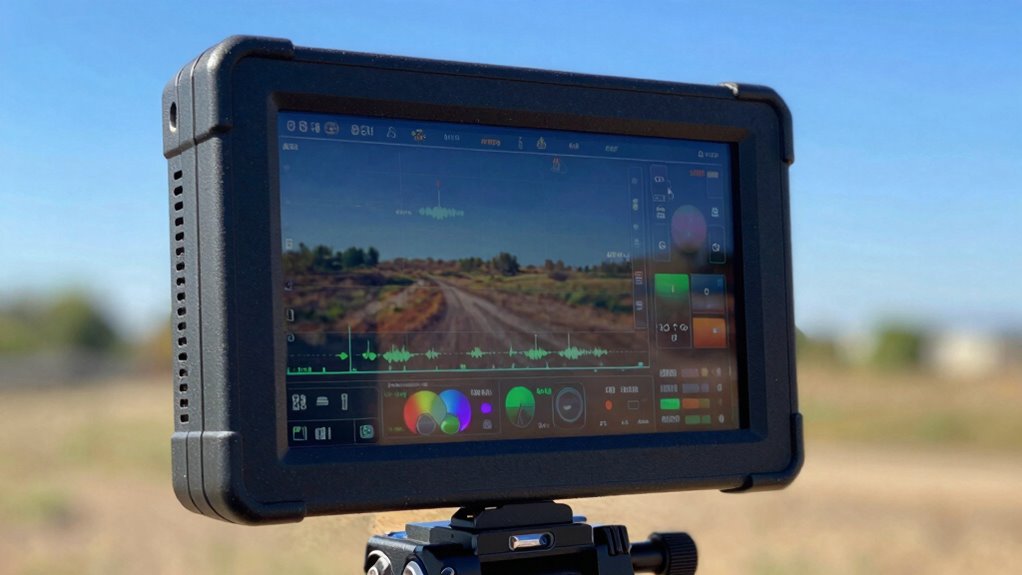 outdoor monitor brightness and durability