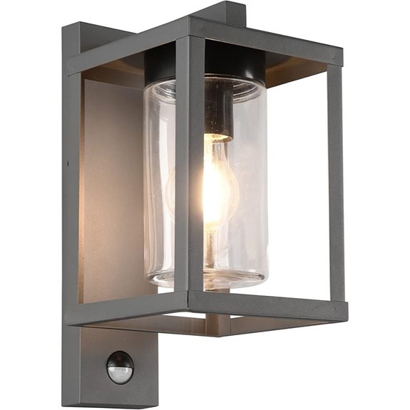 Trio Leuchten Lunga Außen-Wandlampe mit Bewegungssensor