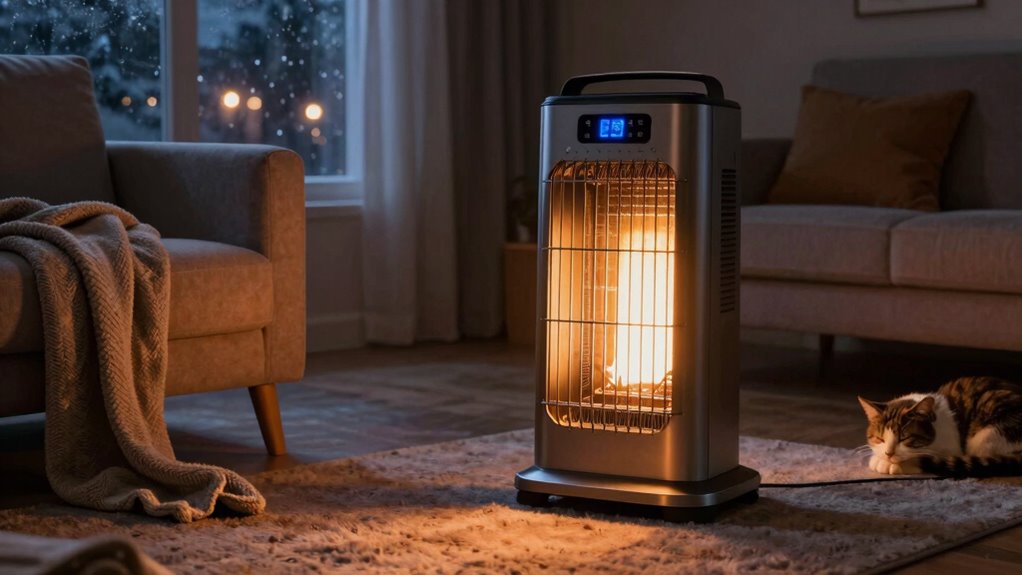 overnight heater safety and cost
